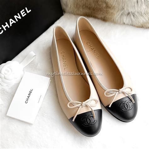 chanel ballet flats women